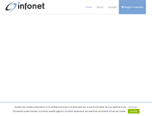 Tablet Screenshot of infonetweb.it